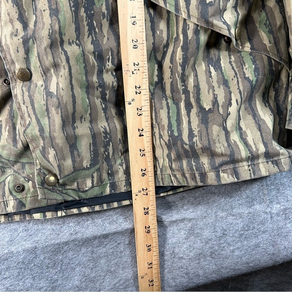 Vintage Cabelas Jacket Men XL Green Realtree Camo Gore Tex Gorpcore 90s USA Made - Picture 4 of 8